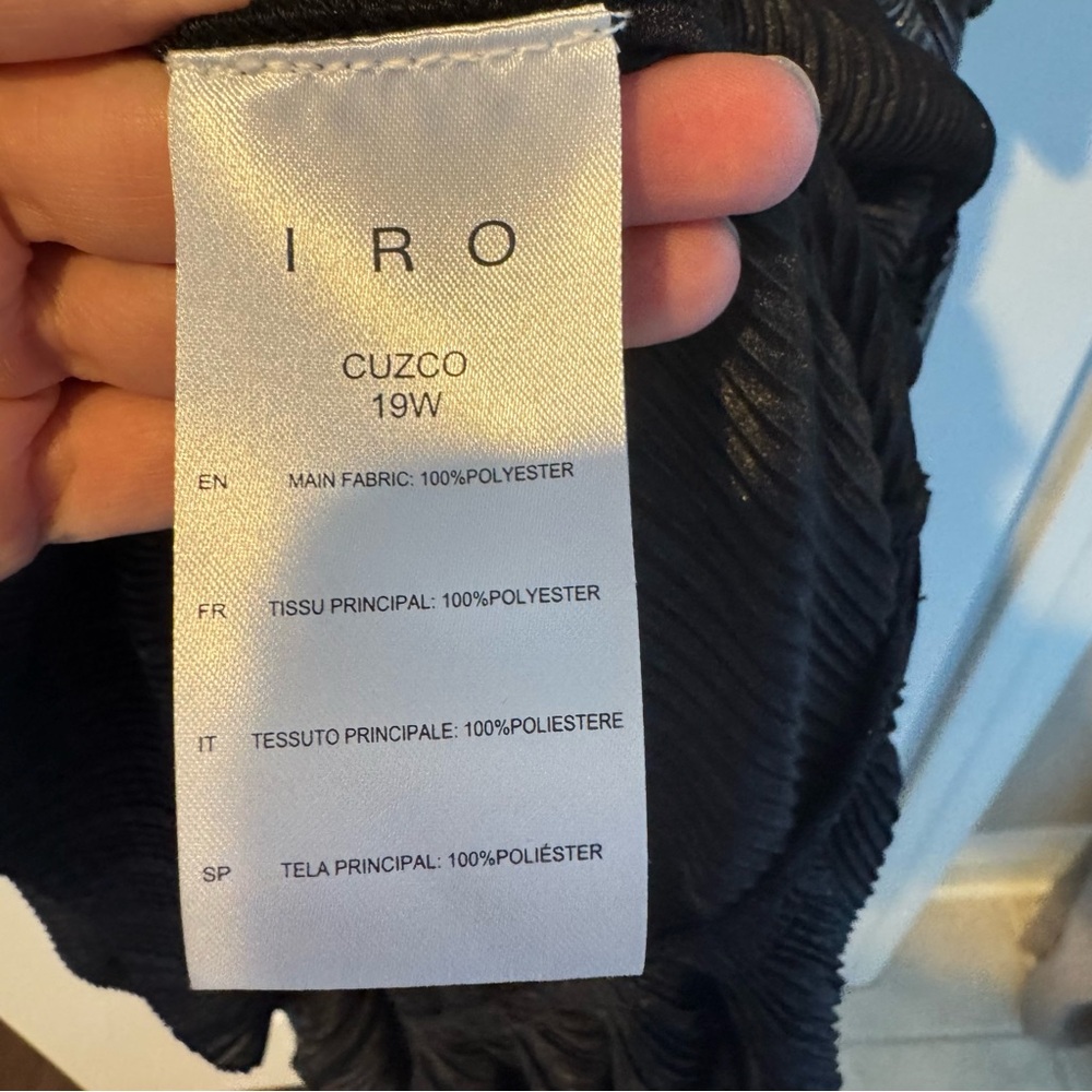 IRO Cuzco Metallic Mini Dress - Picture 6 of 9